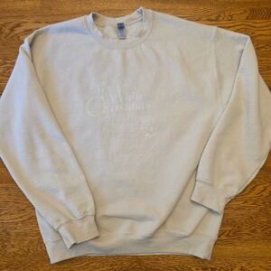 White Christmas Haynes Sisters M Columbia Inn Pinetree VT Winter 1954 Sweatshirt